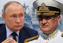 Comandantul flotei de la Marea Neagra a lui Putin „ucis” intr-o lovitura cu rachete in Crimeea