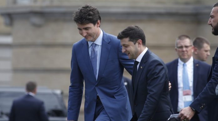 Greseala presedintelui Casei Canada in timpul vizitei lui Zelensky care a onorat un om ce a luptat pentru nazisti
