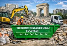 Debarasare moloz în București fără stres. Cum rezolvi rapid cu închiriere container moloz